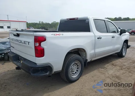 2023 Chevrolet Silverado 1500 4Wd Short Bed Wt from USA, damaged, VIN 1GCPDAEK4PZ201117